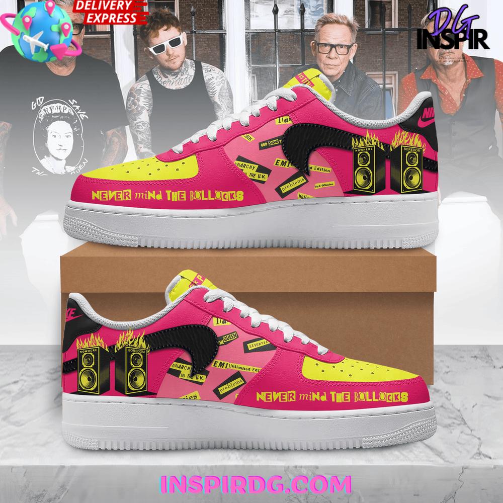 Sex Pistols Never Mind the Bollocks Nike Air Force 1 Sex Pistols Never Mind the Bollocks Nike Air Force 1