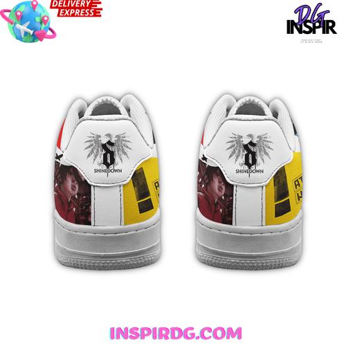 Shinedown Attention Limited Edidtion Nike Air Force 1 Shinedown Attention Limited Edidtion Nike Air Force 1