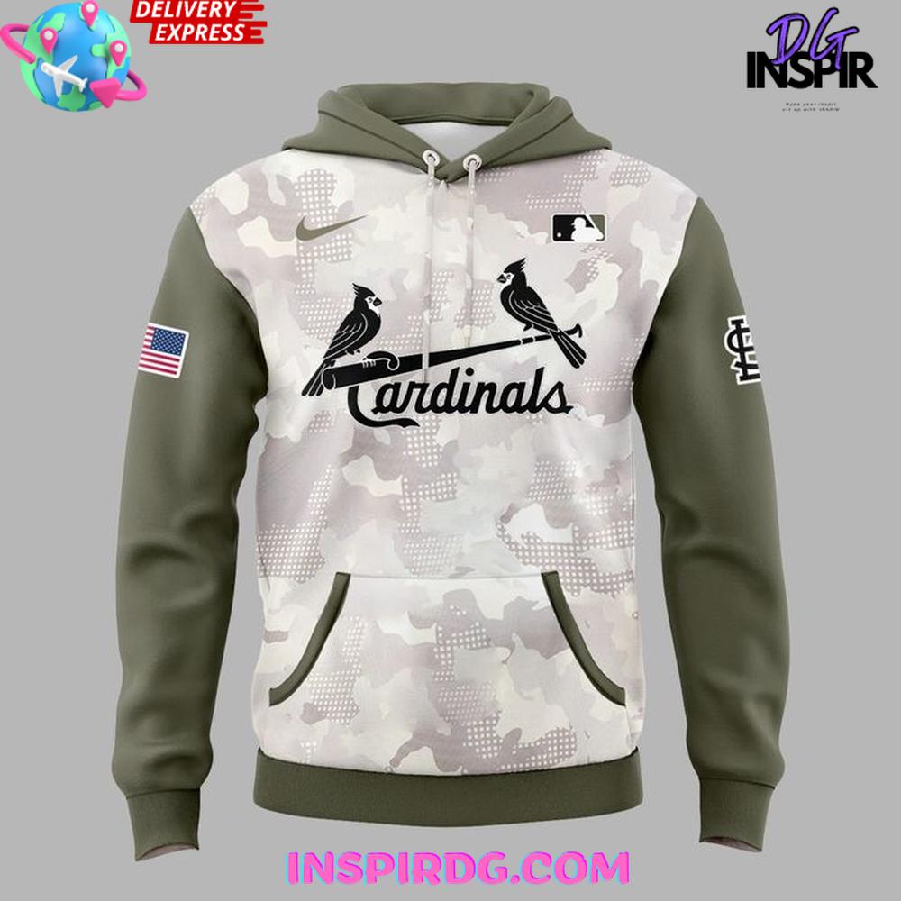 St. Louis Cardinals 2025 Armed Forces Day Collection Hoodie St. Louis Cardinals 2025 Armed Forces Day Collection Hoodie
