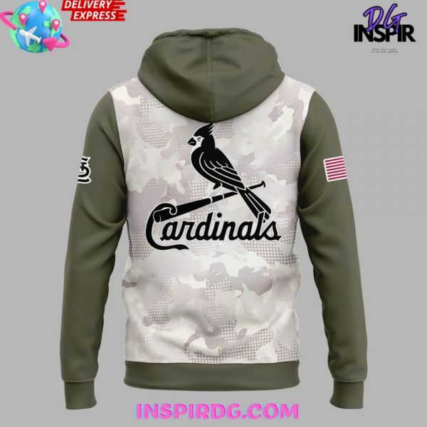 St. Louis Cardinals 2025 Armed Forces Day Collection Hoodie