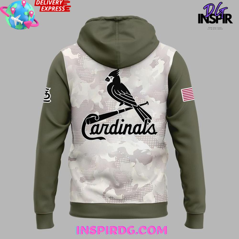 St. Louis Cardinals 2025 Armed Forces Day Collection Hoodie St. Louis Cardinals 2025 Armed Forces Day Collection Hoodie