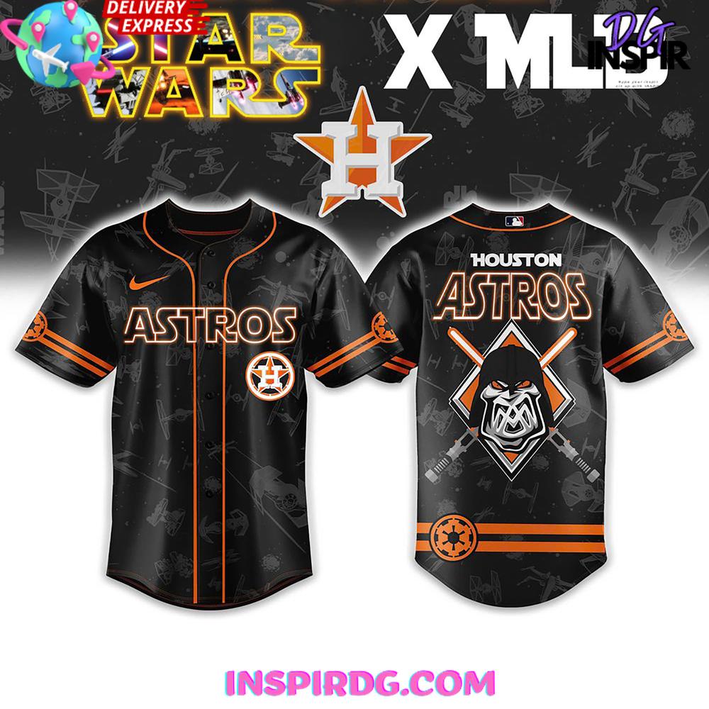 Star Wars Night x MLB Houston Astros 2025 Baseball Jersey Star Wars Night x MLB Houston Astros 2025 Baseball Jersey