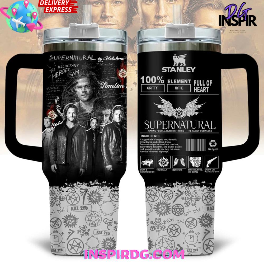Supernatural x Stanley Limited Edition Tumbler Cup Supernatural x Stanley Limited Edition Tumbler Cup