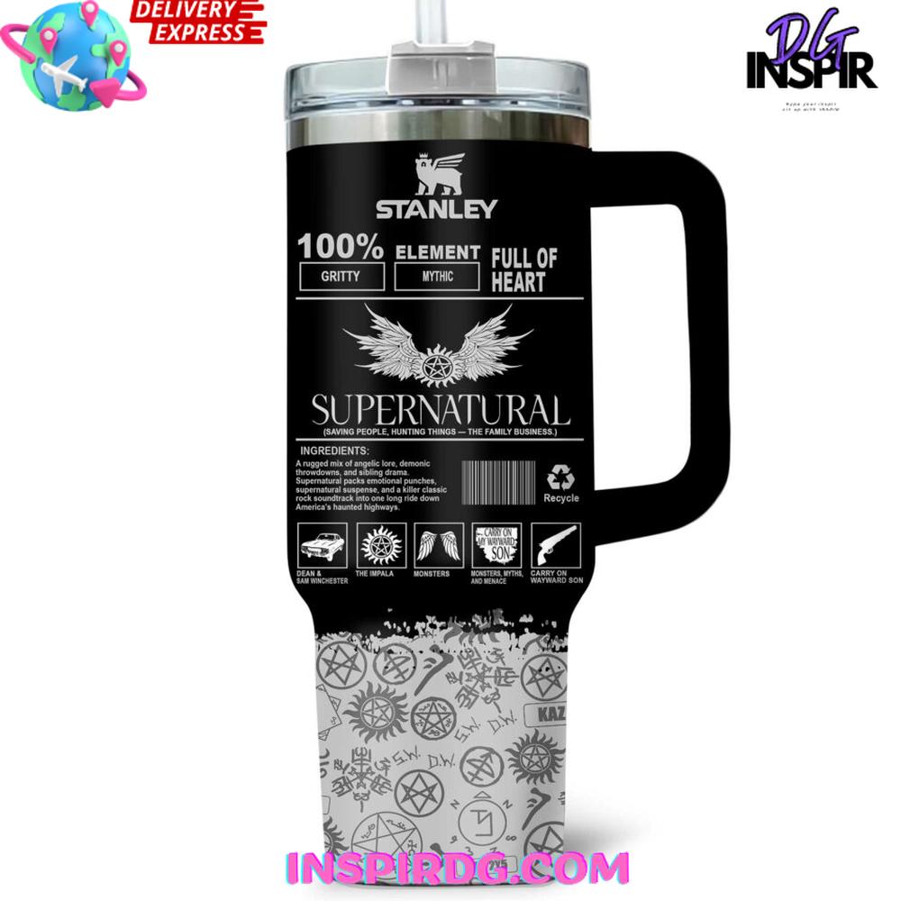 Supernatural x Stanley Limited Edition Tumbler Cup Supernatural x Stanley Limited Edition Tumbler Cup