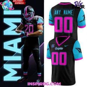Miami Dolphins 2025 NFL Rivalries Special Football Jersey