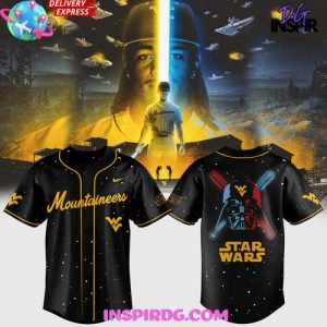West Virginia Mountaineers 2025 Star Wars Special Baseball Jersey