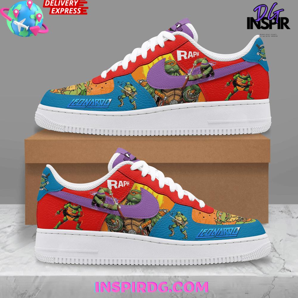 Teenage Mutant Ninja Turtles Retro Heroes Nike Air Force 1 Teenage Mutant Ninja Turtles Retro Heroes Nike Air Force 1