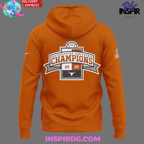 Texas Longhorns Sec Regular Season Title Special Orange Hoodie Texas Longhorns Sec Regular Season Title Special Orange Hoodie