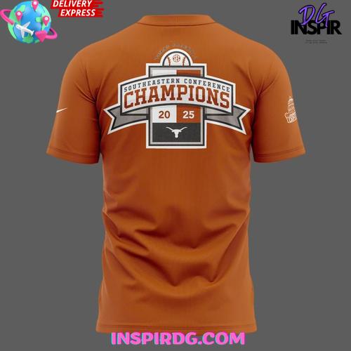 Texas Longhorns Sec Regular Season Title Special Orange T-Shirt Texas Longhorns Sec Regular Season Title Special Orange T-Shirt