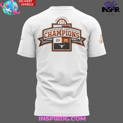 Texas Longhorns Sec Regular Season Title Special White T-Shirt Texas Longhorns Sec Regular Season Title Special White T-Shirt