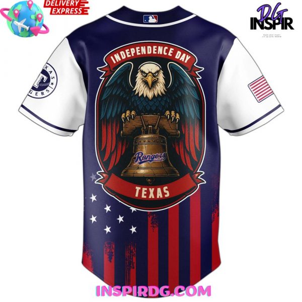 Texas Rangers MLB Independence Day 2025 Baseball Jersey