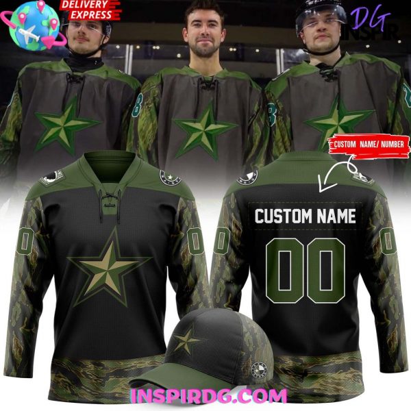 Texas Stars 2025 Military Appreciation Special Hockey Jersey