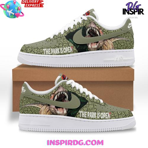 The Park Is Open Jurassic Park Limited Edition Nike Air Force 1 The Park Is Open Jurassic Park Limited Edition Nike Air Force 1