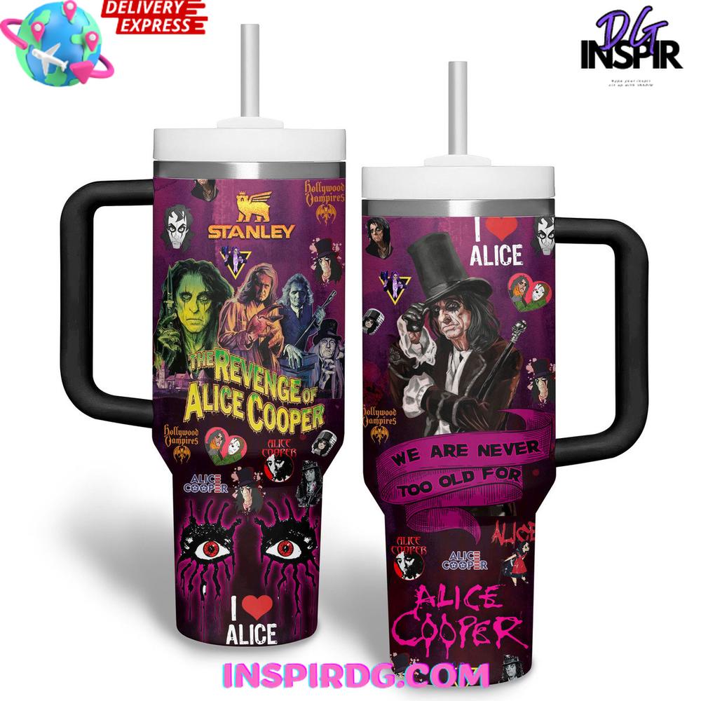 Revenge of Alice Cooper Special Stanley Tumbler Cup Revenge of Alice Cooper Special Stanley Tumbler Cup