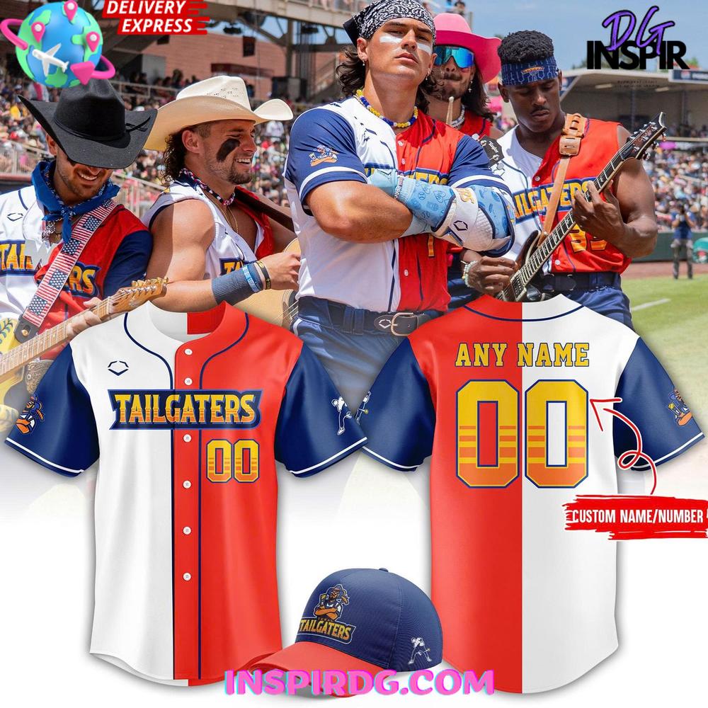 The Texas Tailgaters New Threads 2025 Baseball Jersey The Texas Tailgaters New Threads 2025 Baseball Jersey