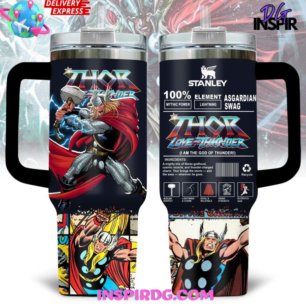 Thor: Love and Thunder Limited Edition Stanley Tumbler Cup Thor: Love and Thunder Limited Edition Stanley Tumbler Cup