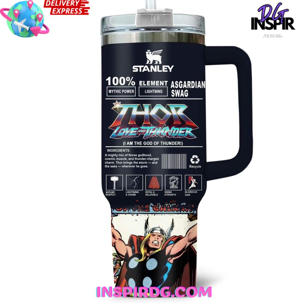 Thor: Love and Thunder Limited Edition Stanley Tumbler Cup Thor: Love and Thunder Limited Edition Stanley Tumbler Cup