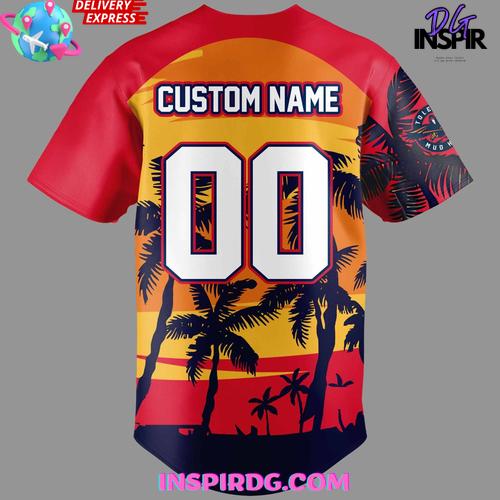 Toledo Mud Hens Margaritaville 2025 Baseball Jersey Toledo Mud Hens Margaritaville 2025 Baseball Jersey
