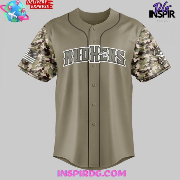 Toledo Mud Hens Military Appreciation Night 2025 Baseball Jersey