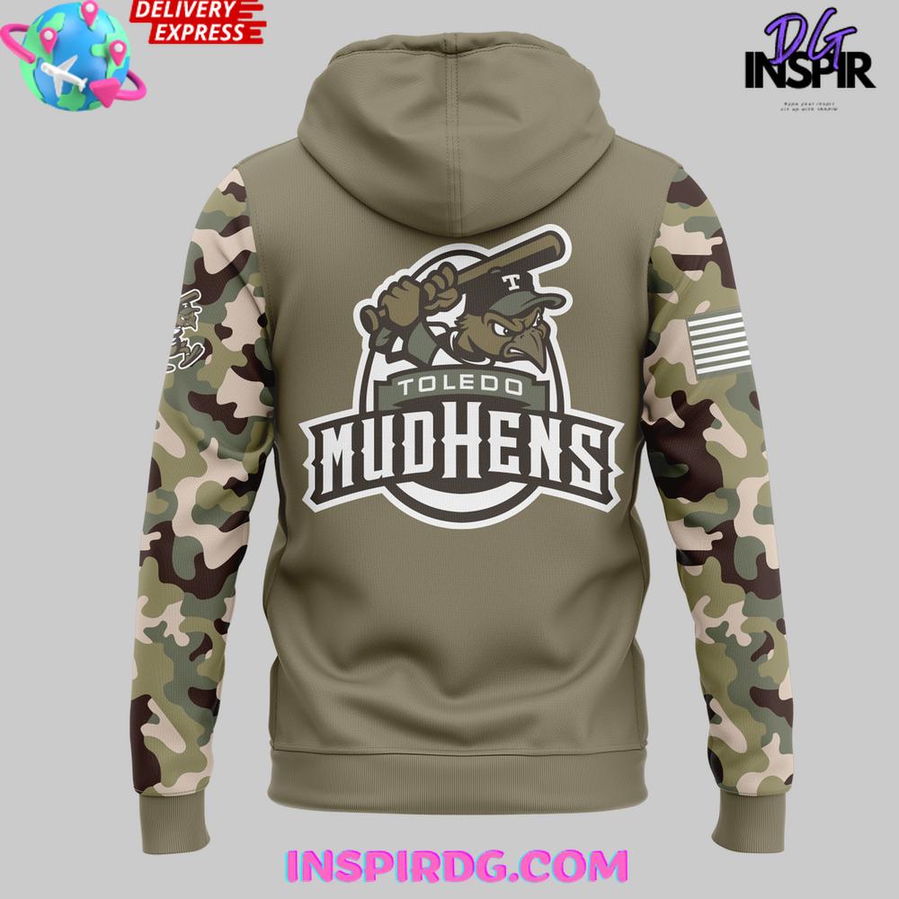Toledo Mud Hens Military Appreciation Night 2025 Hoodie Toledo Mud Hens Military Appreciation Night 2025 Hoodie