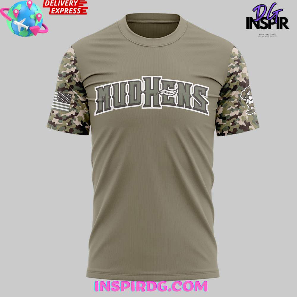 Toledo Mud Hens Military Appreciation Night 2025 T-Shirt Toledo Mud Hens Military Appreciation Night 2025 T-Shirt