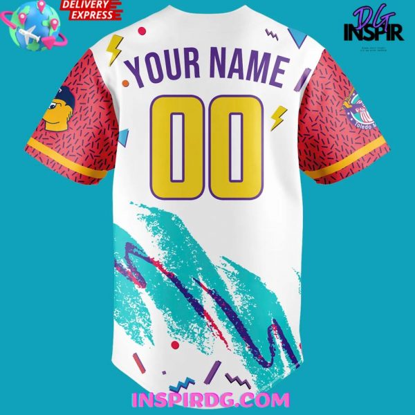 Toledo Mud Hens Throwback 90s Weekend Special Baseball Jersey