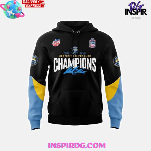 Toledo Walleye 2025 ECHL Western Conference Champions Edition Hoodie Toledo Walleye 2025 ECHL Western Conference Champions Edition Hoodie