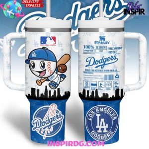 LA Dodgers Hollywood Hustle Stanley Tumbler Cup