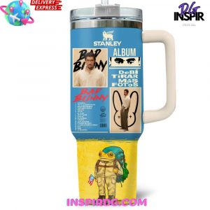 Bad Bunny DeBí Tirar Más Fotos Custom Stanley Tumbler 40oz