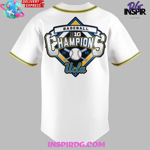 UCLA Bruins 2025 Regular Season Champions Special Baseball Jersey UCLA Bruins 2025 Regular Season Champions Special Baseball Jersey