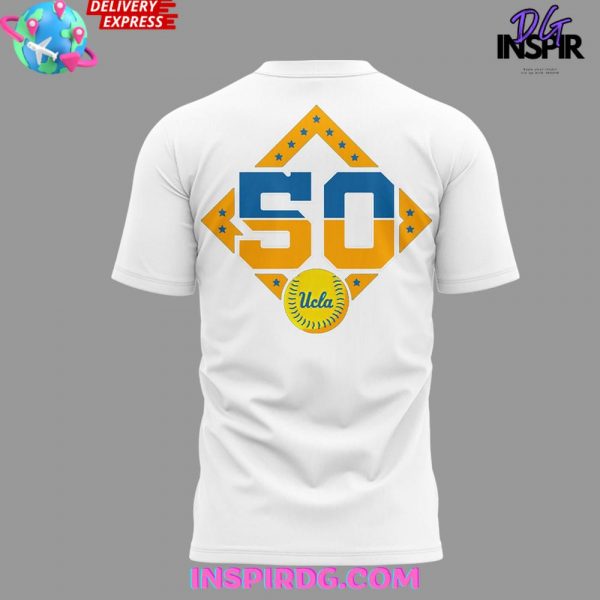 UCLA Bruins 50th Softball Anniversary ‘Here to Win’ Nike Shirt Collection