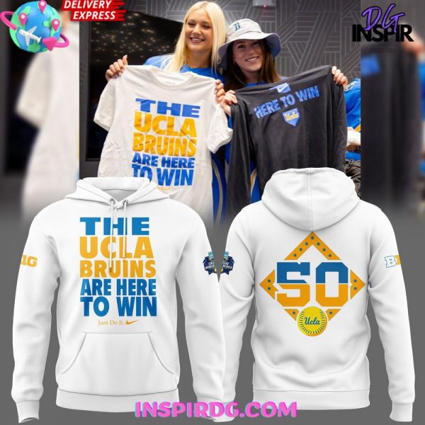 UCLA Bruins 50th Softball Anniversary ‘Here to Win’ Nike Shirt Collection