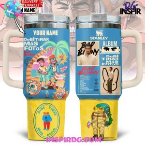 Bad Bunny DeBí Tirar Más Fotos Custom Stanley Tumbler 40oz