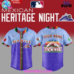 Colorado Rockies 2025 Mexican Heritage Night Special Jersey