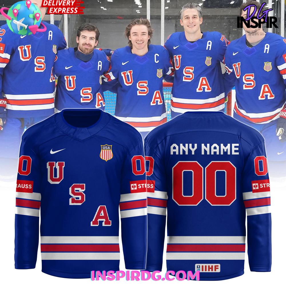 USA IIHF ICE HOCKEY 2025 WORLD CHAMPIONSHIP EDITION HOCKEY JERSEY USA IIHF ICE HOCKEY 2025 WORLD CHAMPIONSHIP EDITION HOCKEY JERSEY