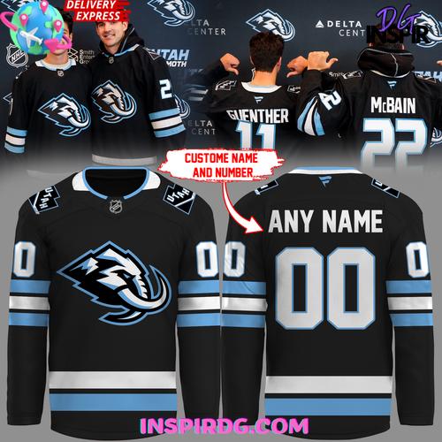 Utah Mammoth 2025 New Uniform NHL Hockey Jersey Utah Mammoth 2025 New Uniform NHL Hockey Jersey