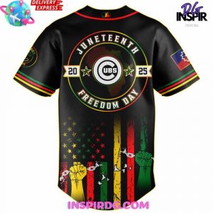 Chicago Cubs Juneteenth Day 2025 Special Jersey 3