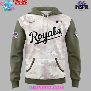 Kansas City Royals 2025 Armed Forces Day Collection Hoodie