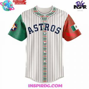 Houston Astros Mexican Heritage Night 2025 Striped Baseball Jersey