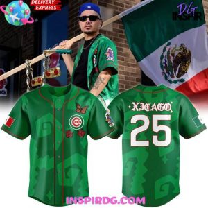 Chicago Cubs 2025 Mexico Heritage Night Special Edition Baseball Jersey