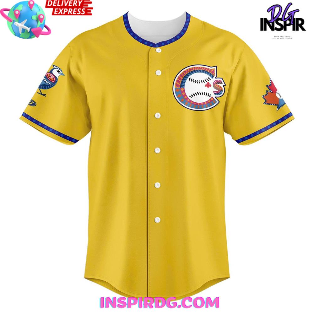 Vancouver Canadians South Asian Heritage Night 2025 Baseball Jersey Vancouver Canadians South Asian Heritage Night 2025 Baseball Jersey