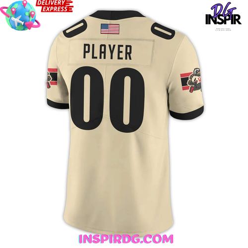 Vegas Knight Hawks 2025 Military Night Edition Football Jersey Vegas Knight Hawks 2025 Military Night Edition Football Jersey