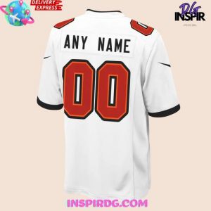 Tampa Bay Buccaneers Celebrate The Legacy of 50 Seasons White Football Jersey 3