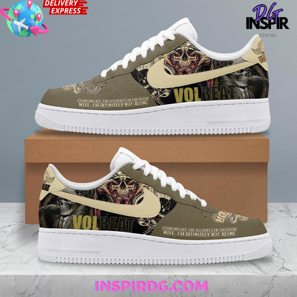 Volbeat Rebellion Limited Edition Nike Air Force 1 Volbeat Rebellion Limited Edition Nike Air Force 1