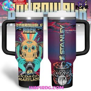 Boardwalk Rock Ocean City Maryland Special Stanley Tumbler Cup