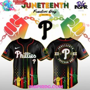 Philadelphia Phillies Juneteenth Day 2025 Special Jersey