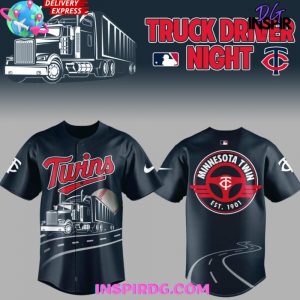 Minnesota Twins Truck Driver Night 2025 Baseball Jersey