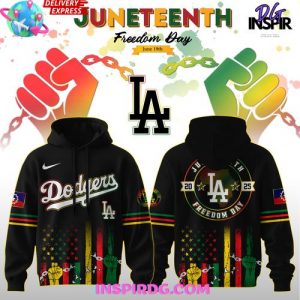 Los Angeles Dodgers Juneteenth Day 2025 Special Hoodie