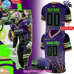 Quad City Steamwheelers Halfway to Halloween Night 2025 Football Jersey