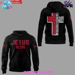 Arkansas Razorback Jesus Won 2025 Hoodie